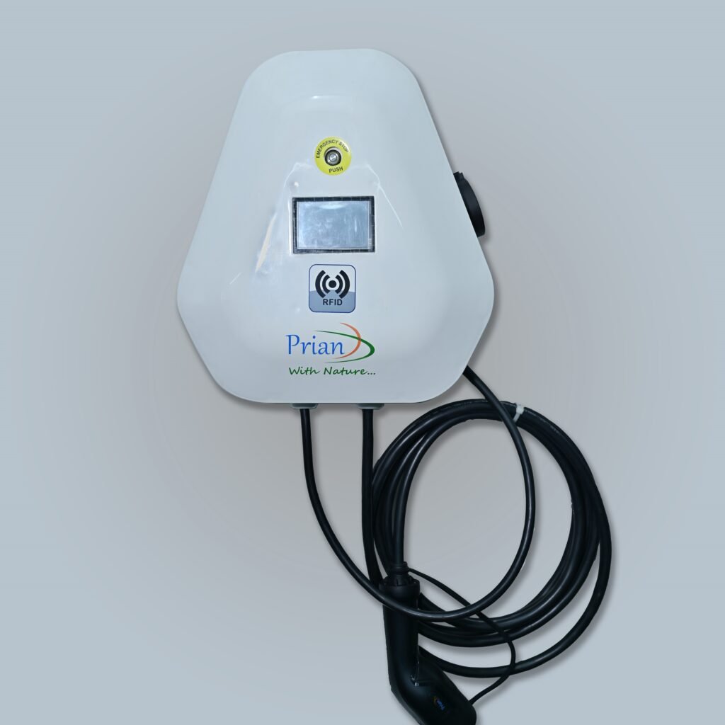 Prian Energy 7.5kW Smart AC Charging Station for Electric Vehicles