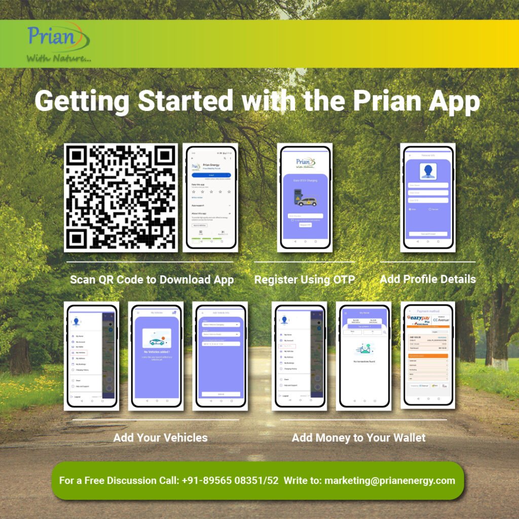 Getting Started With Prian Energy Mobile Applicaton