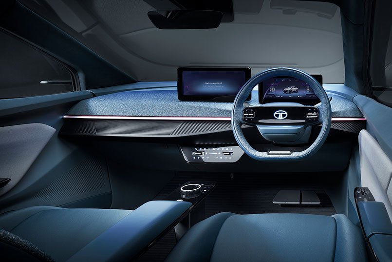 Tata Curvv ICE - Interior Design